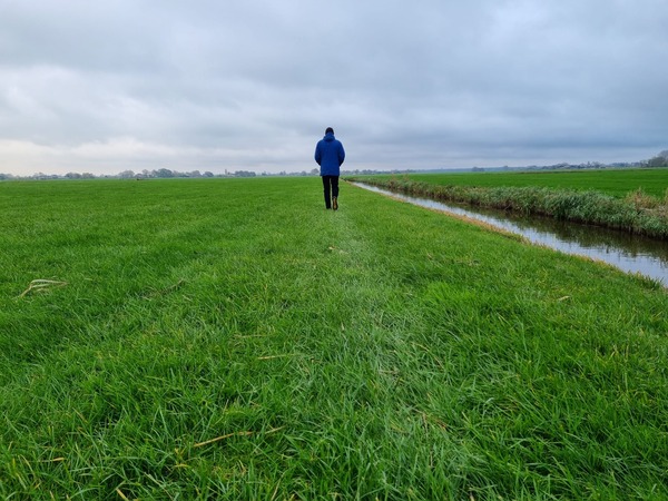 251020 Vockestaert Wandelaar in het boerenland